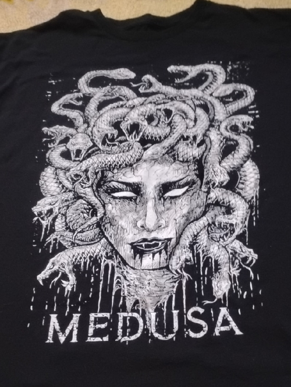 Medusa Graphic Short Sleeve Tee - Black